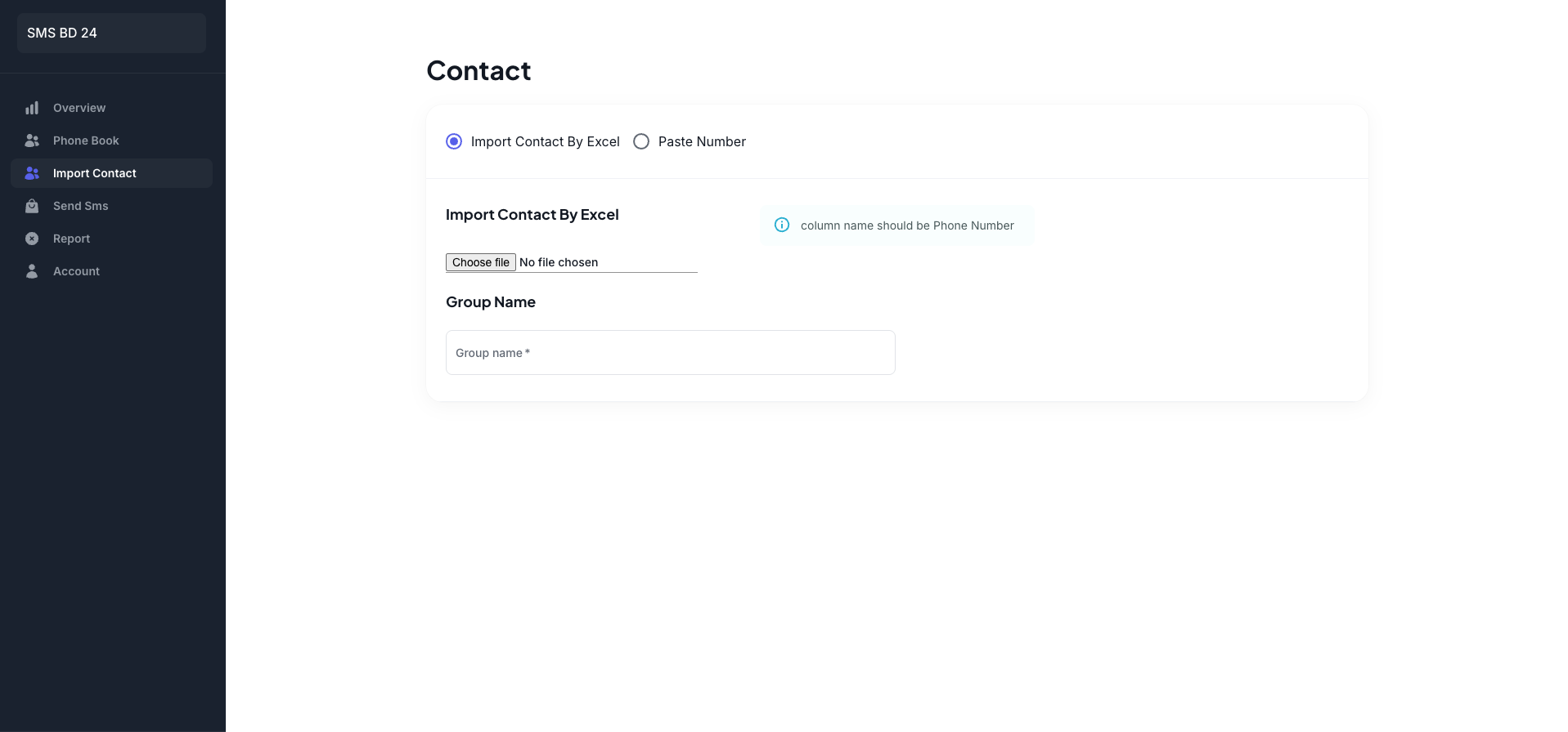 Lead Import Feature
